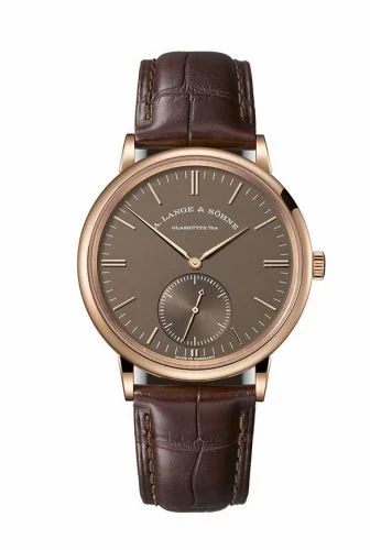 A. Lange & Söhne Saxonia Automatik Pink Gold / Terra Brown Ginza 380.042 (380042)